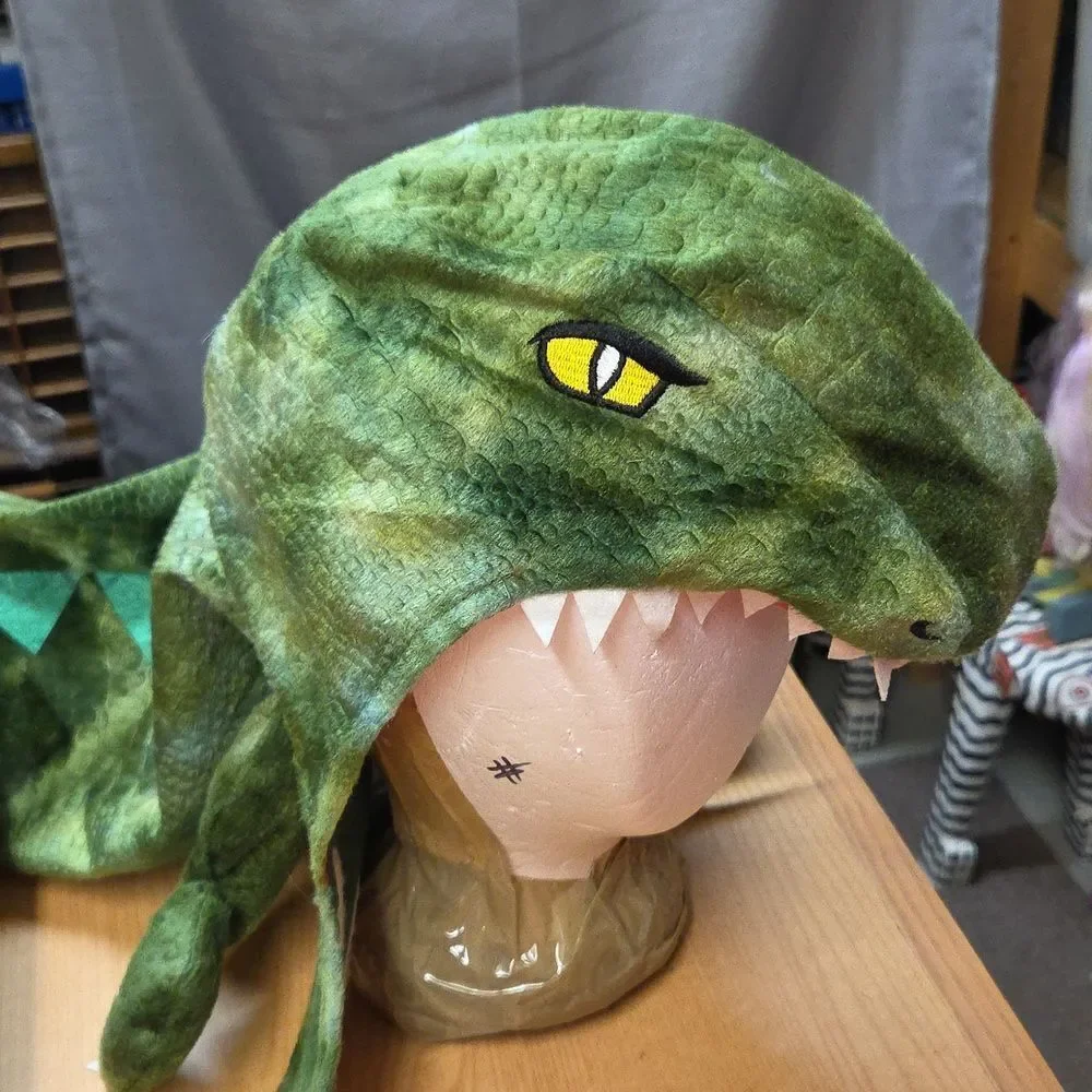 Bootique Dinosaur Hooded Pet Halloween Costume, Medium‎